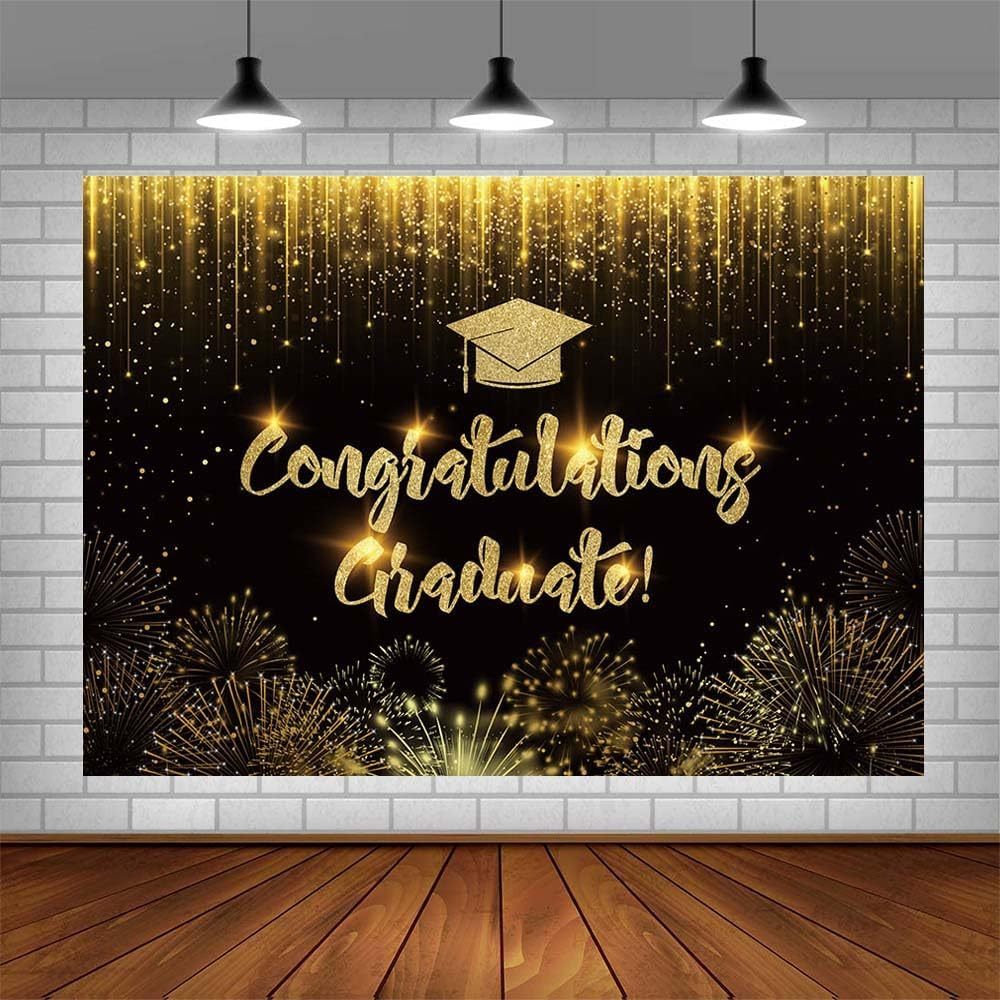 Congratulation Graduate Photography Backdrop 5x3ft Congrats Class of ...