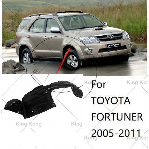 Replace® TO1248204 - Front Driver Side Fender Liner (Standard Line
