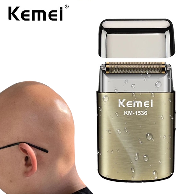 Kemei Professional Barber Foil Shaver Men Electric Razor for Bald Head ...
