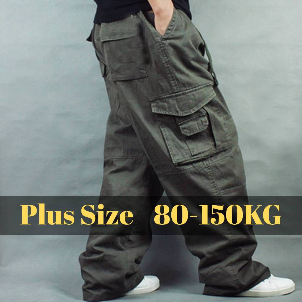 GAR BETHE Mens Cargo Shorts Wide Leg Knee Length Pants Summer Casual Bermuda Shorts Cargo Pants With Multiple Pockets 2025