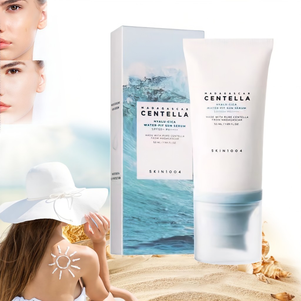 SKIN1004 Madagascar Centella Sunscreen SKIN1004 HyaluCica WaterFit Sun Serum SPF50 PA++++ 50ml