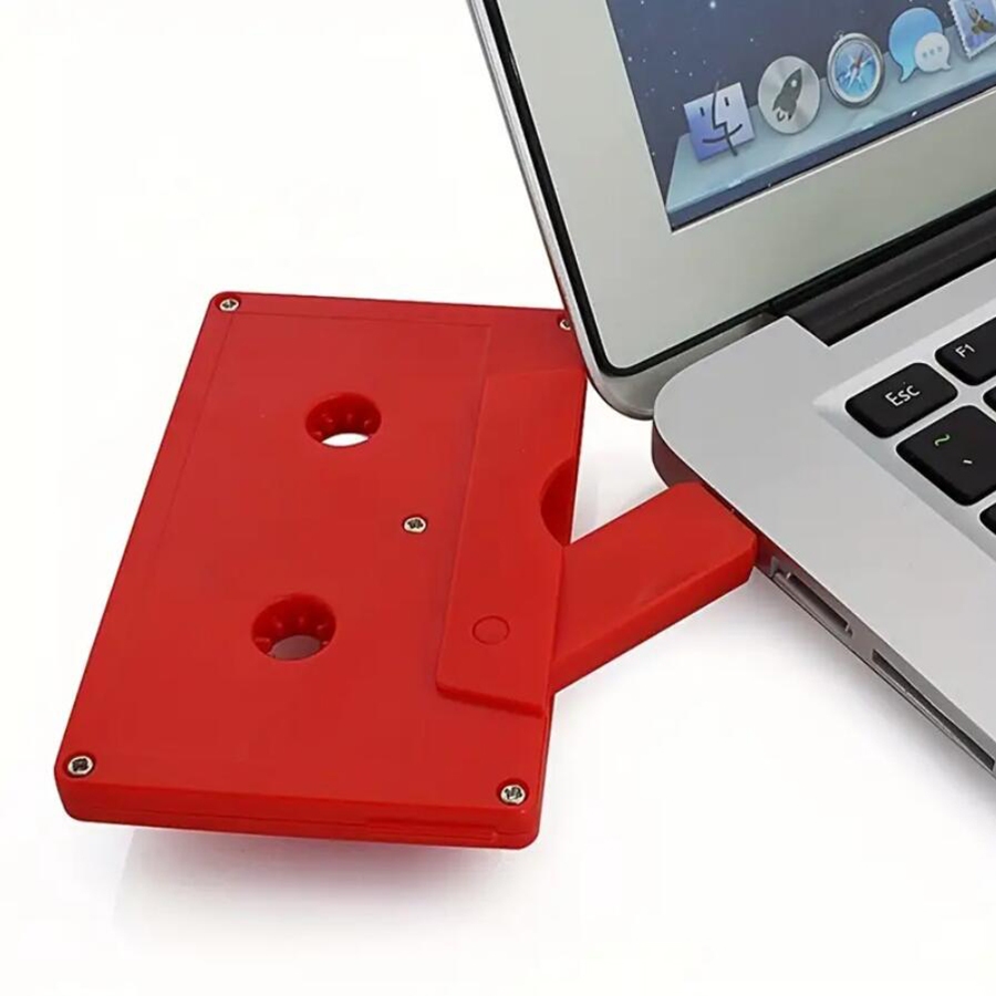 Cassette tape USB 2.0 memory flash drive with Cassette box | Shopee ...