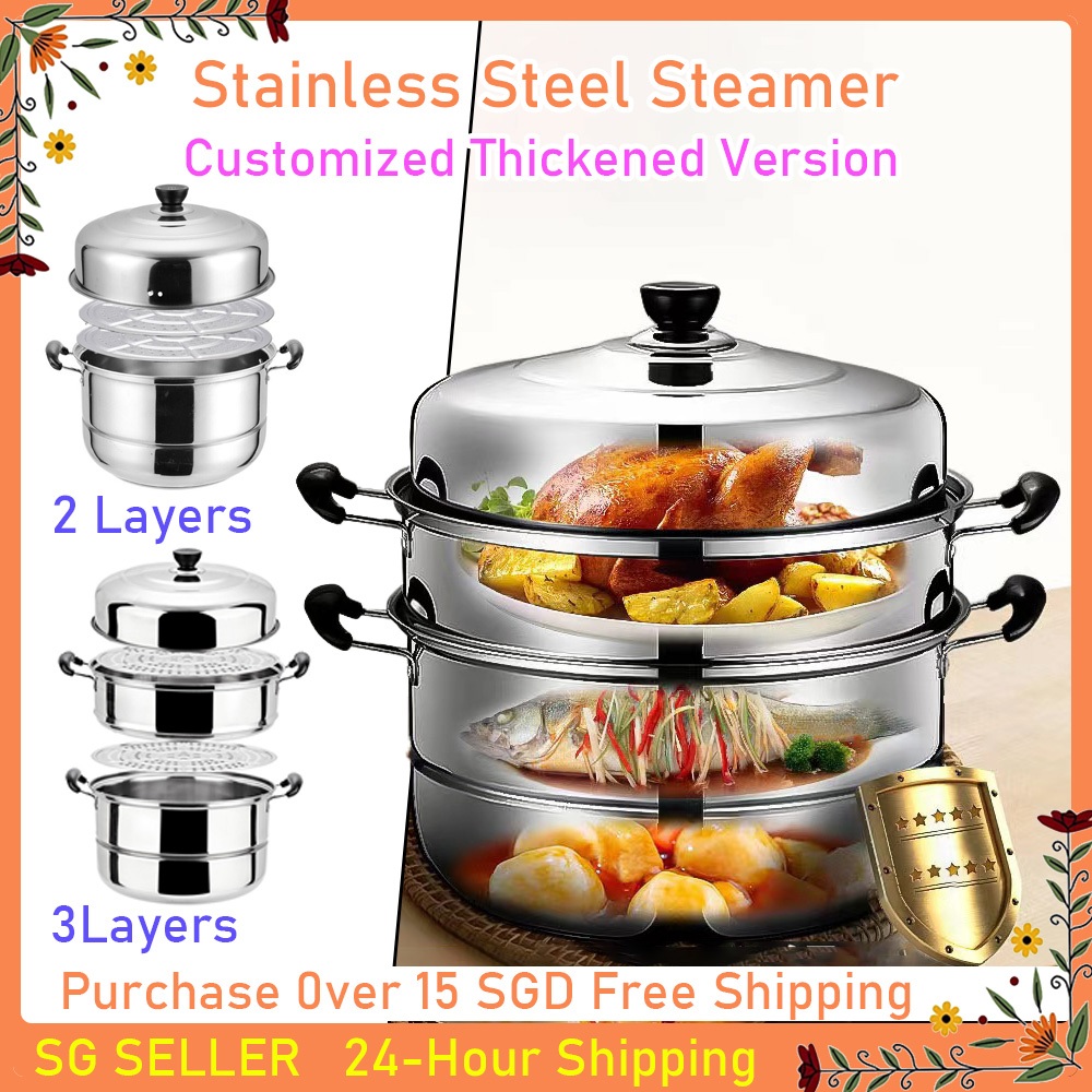 Steam cooker stainless steel sale