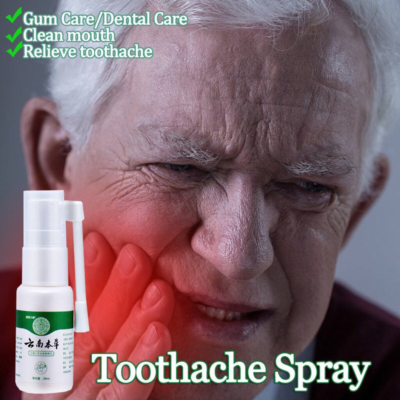 Toothache pain relief medicine Toothache Spray 20ml 牙痛宁 odontoneuralgia ...