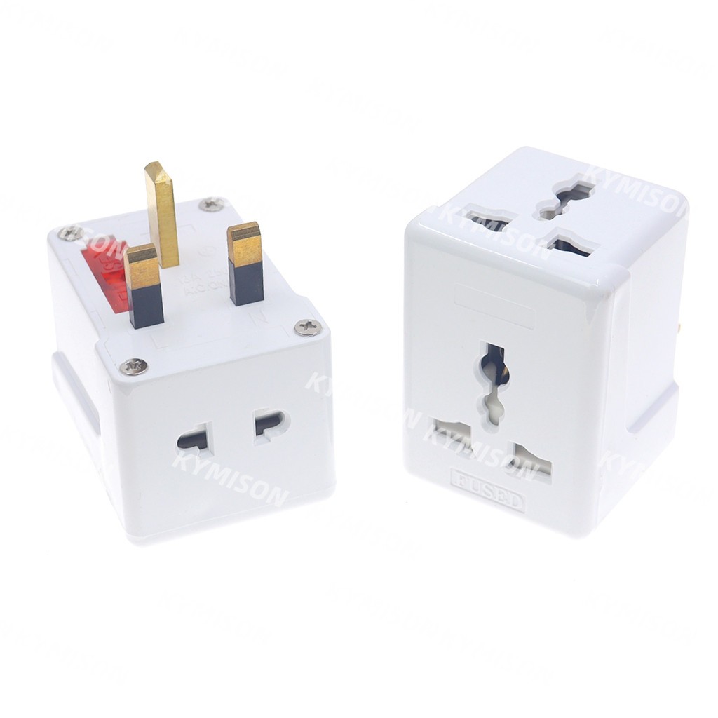 UK Malaysia Ireland British Singapore Travel Adapter 3 IN 1 Electrical ...