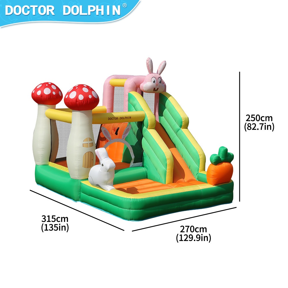 Household Inflatable castle Kids Castle Small Castle Children Slide ...
