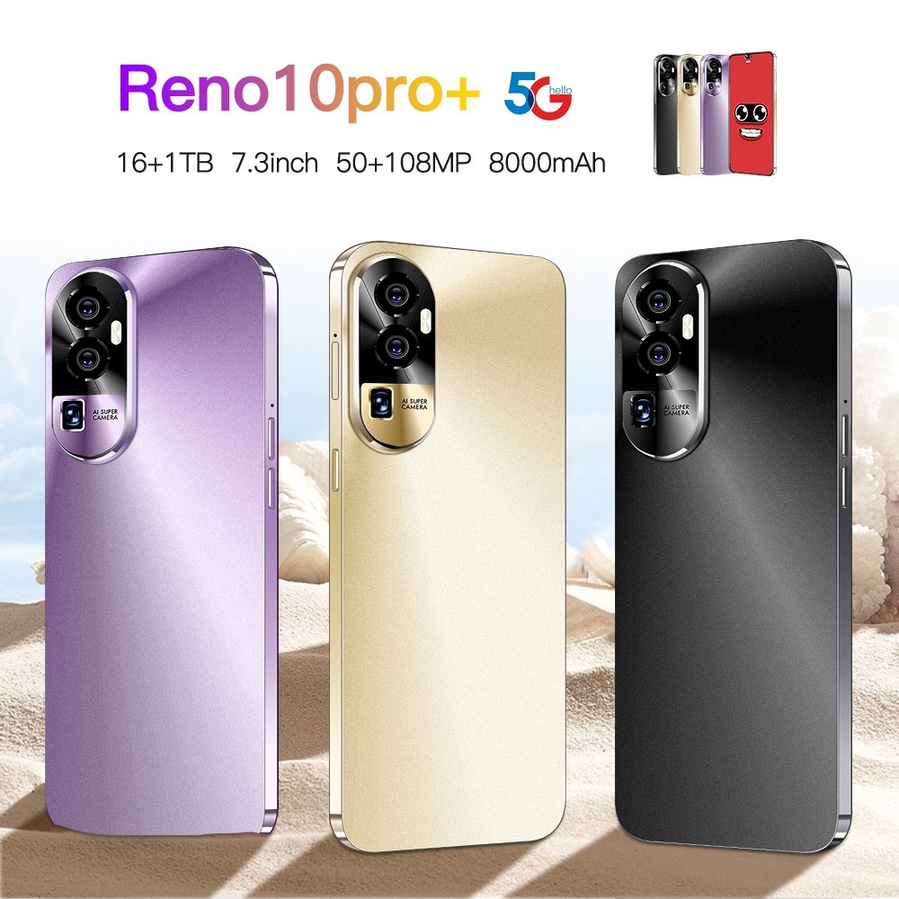 Reno10Pro+ 5G Smartphone 7.3inch Full-Screen Phone Memory 16GB +1TB ...