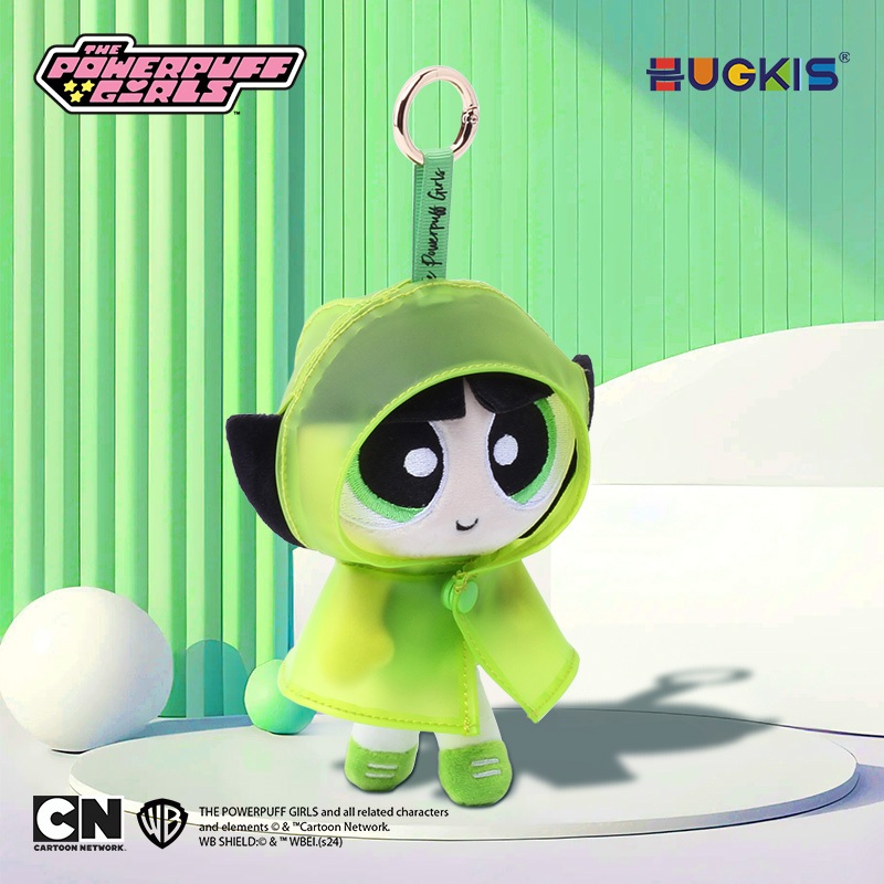 Hugkis Powerpuff Girls Raincoat Dress Up Doll Trendy Play Plush Pendant  Cute Flower Bubble Plush Doll | Shopee Singapore