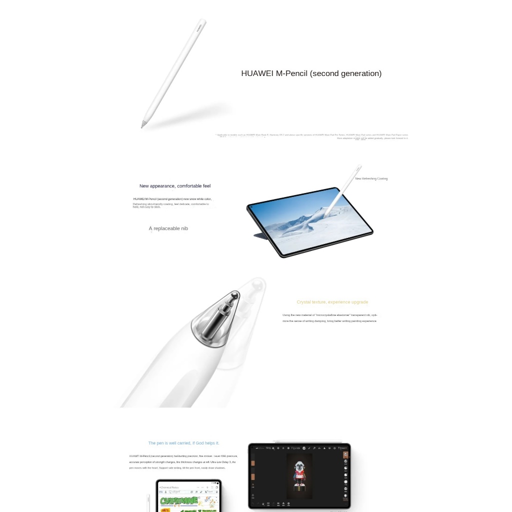 Huawei M-pencil 2 CD54 / M-pencil 3 CD54S For Tablet Matepad Pro