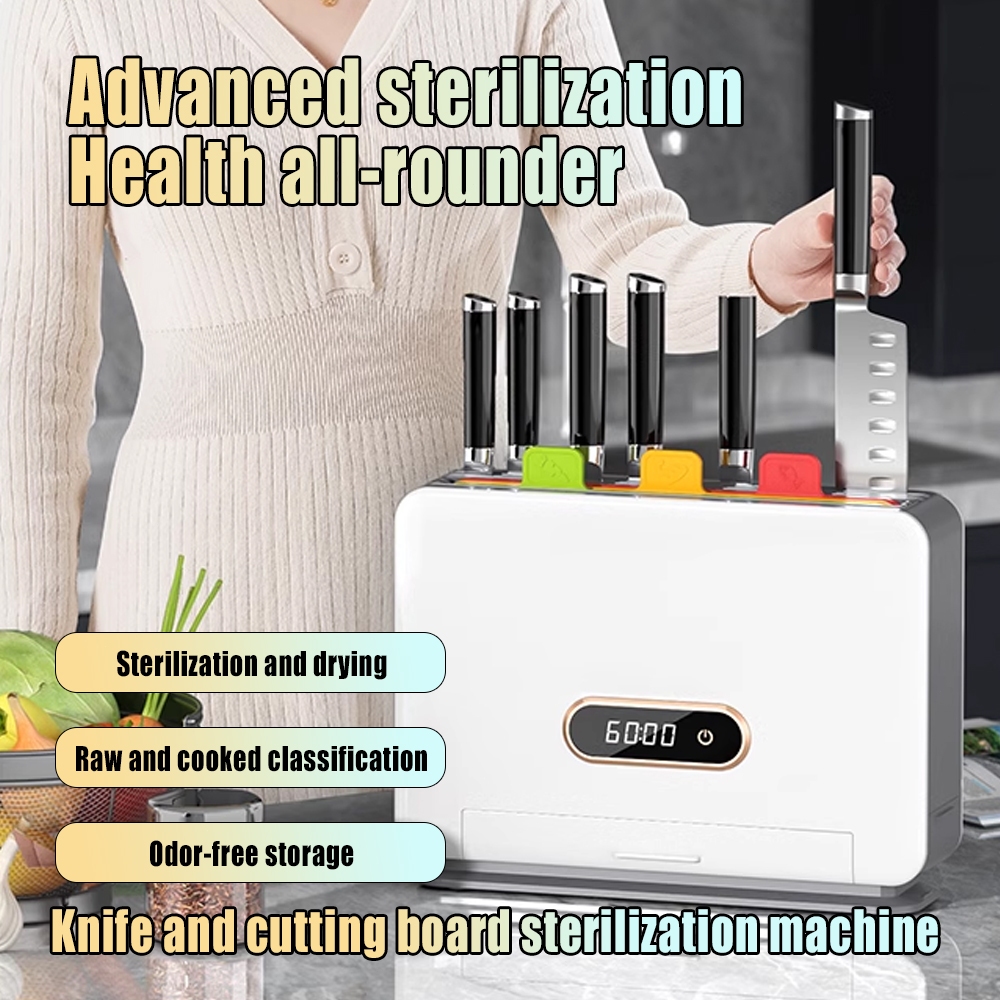 Kitchen Knife Holder Intelligent Disinfection Knife Holder Cutlery ...