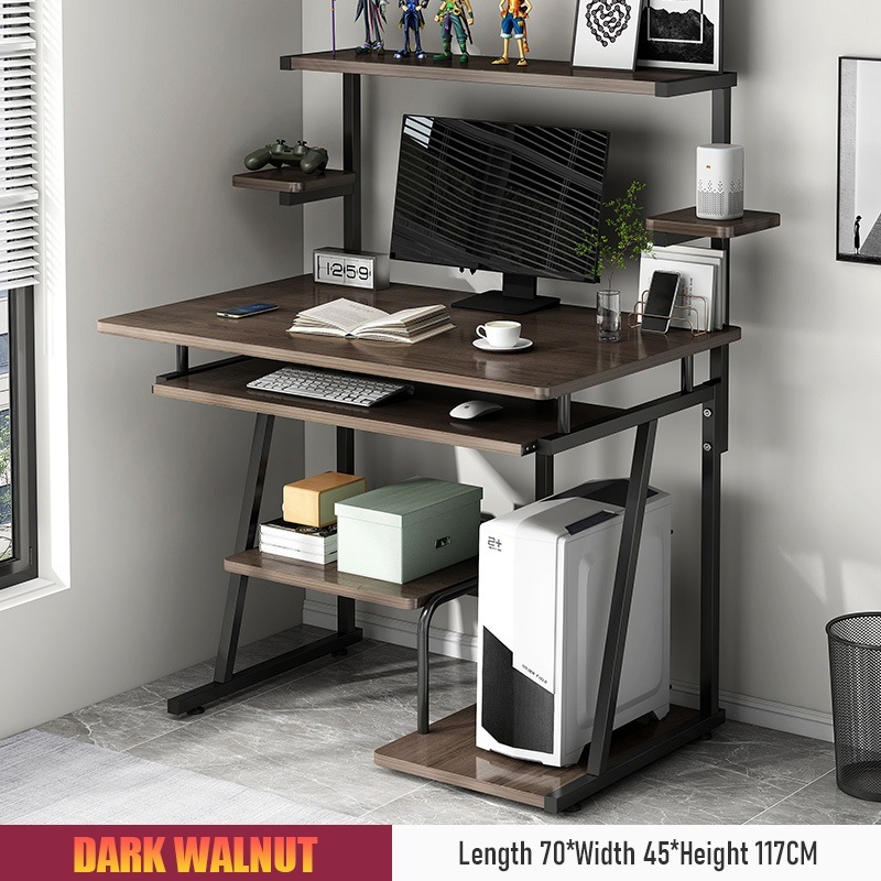 (SG STOCK)Ergonomic Computer Desk Modern Home Desk Student Learning ...