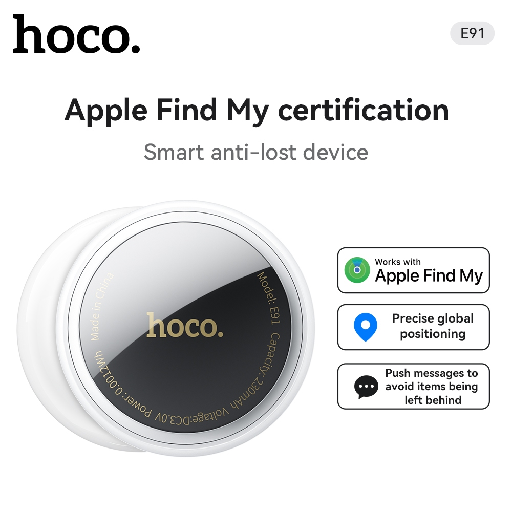 【100% Original】HOCO E91 Intelligent Ap*le Positioning Anti-lost Device ...