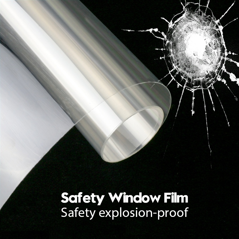 2M Clear Security Safety Window Film Shatterproof Film Glass Windows ...