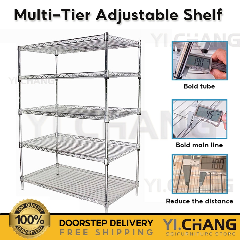 YICHANG Household Multi-storey Storage Rack Warehouse Storage And ...
