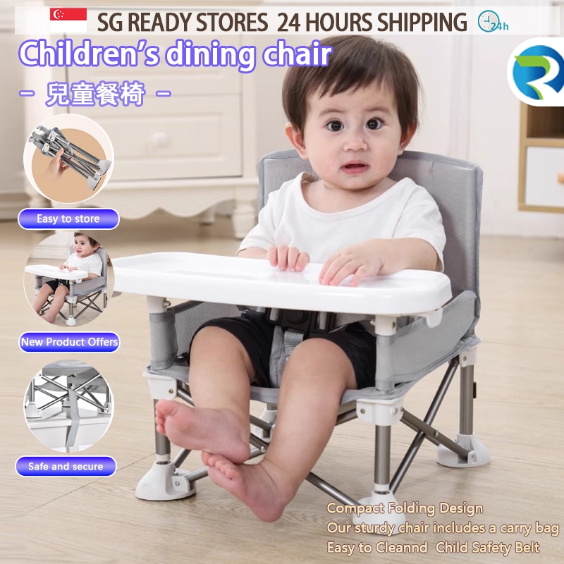 【SG Stock】Foldable Baby Dining Chair/Portable baby booster chair ...
