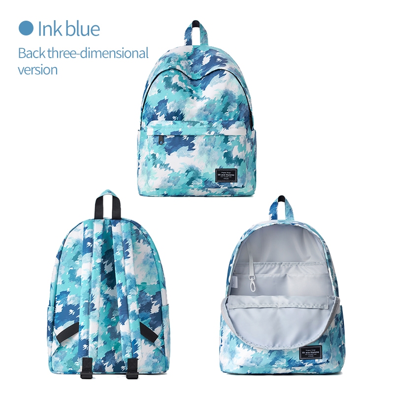 Mrace women backpack waterproof school backpack trendy bag korean fashion schoolbag Shopee Singapore