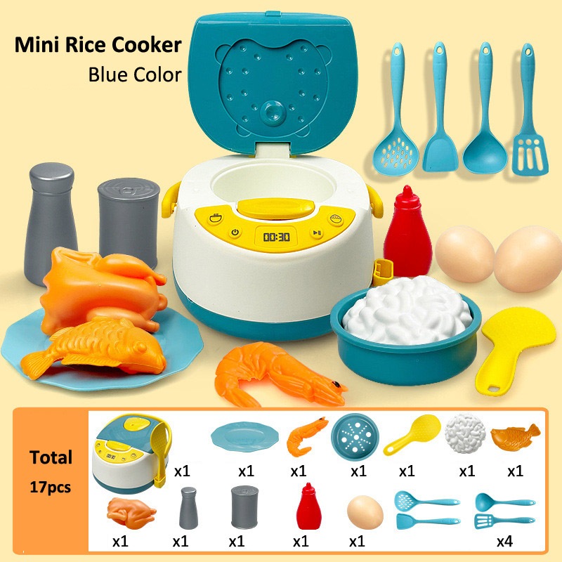 1 Set Rice Cooker Toy Kids playset Girl Birthday Children Toys Kids ...