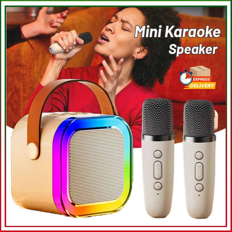 [SG Ready Stock] Wireless Karaoke Speaker 3D Stereo Amplifier With ...