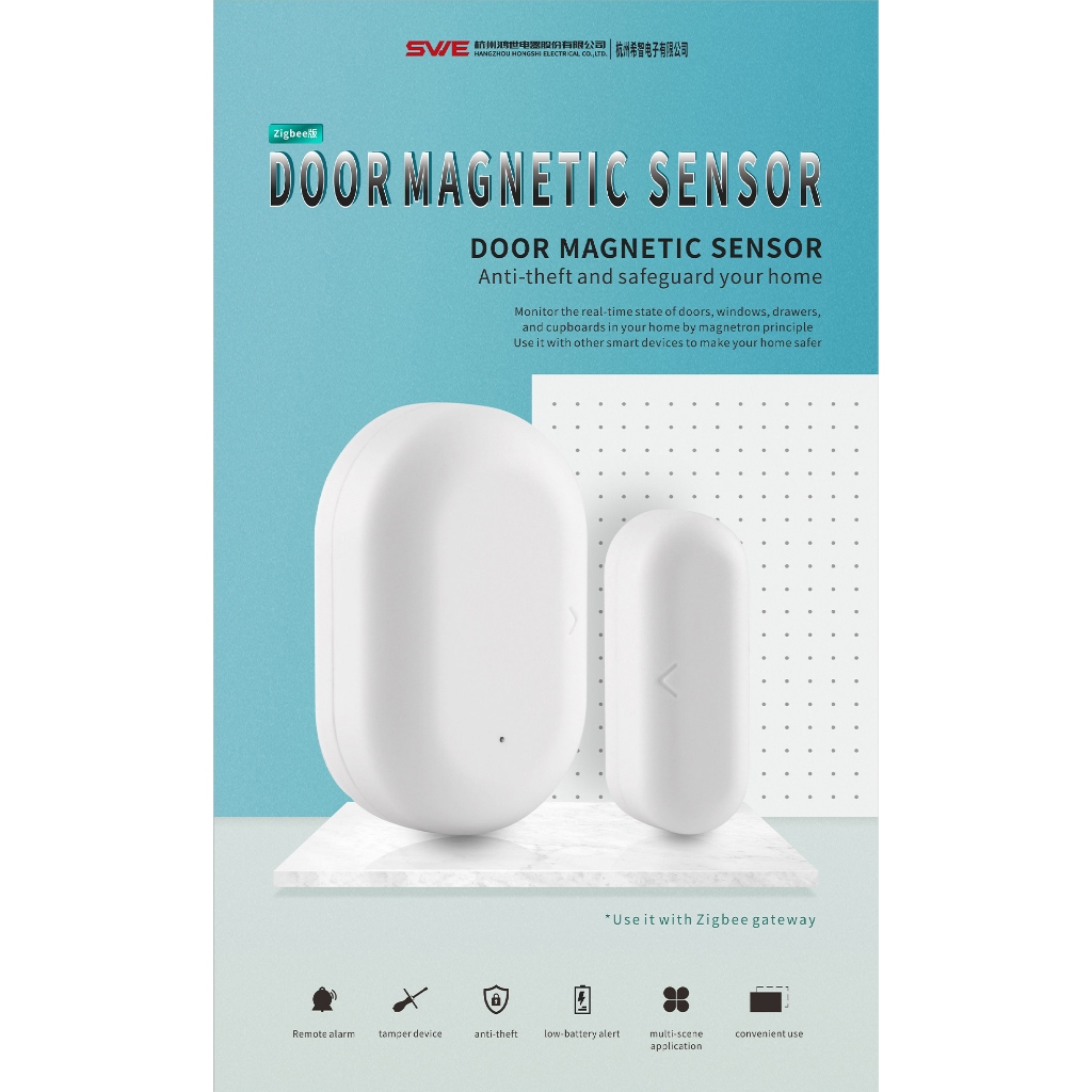 10-Pack Magnetic Door Sensors For Security Systems | 100VDC Recessed Contact Switches For Windows & Doors