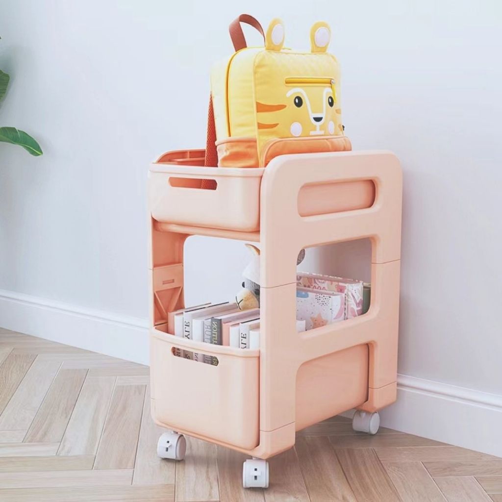 Large Multi-functional Rack Wheeled Bag Trolley Can Move Multi-layer ...