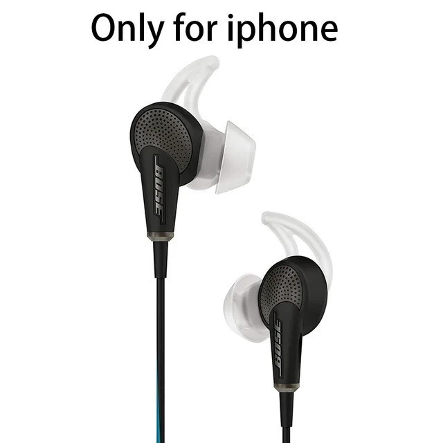 Bose QuietComfort 20 Cancelling In Ear Noise Earphones Deep Bass Game Sport Headset with Mic for Android iPhone QC20 Earphones Shopee Singapore