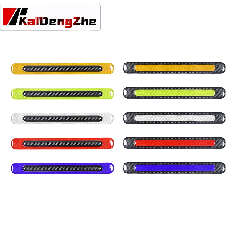 Two-color car luminous car stickers carbon fiber waterproof high ...