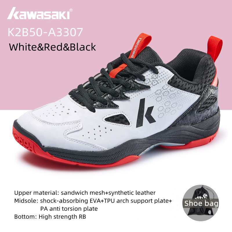 Kawasaki Pickleball Shoes Sneakers Badminton Shoes A3307&C32023