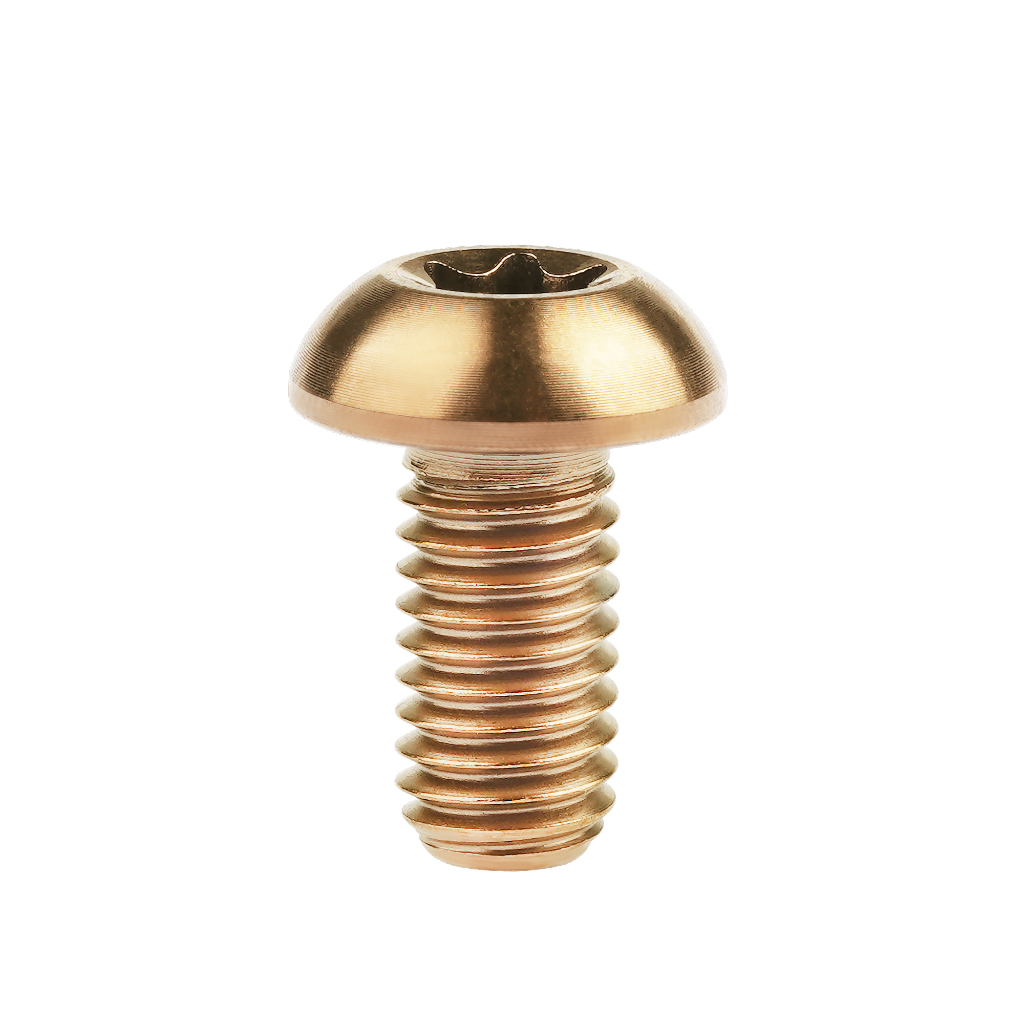 Wanyifa Titanium Bolt M5x10 12mm T25 Torx Head Screw for Bike Disc ...