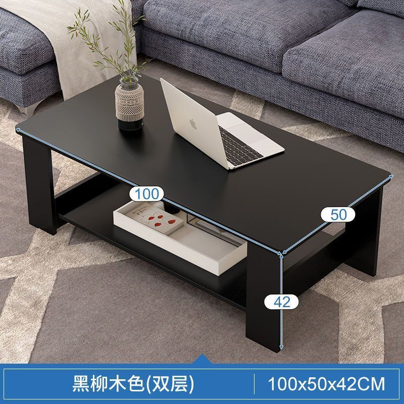 Solid Wood Coffee Table Home Living Room Sofa Side Table Modern Simple ...