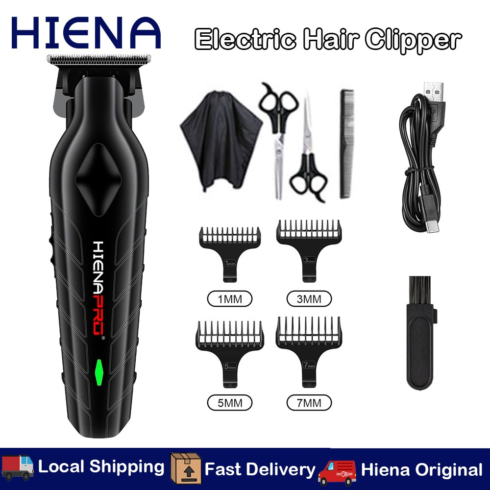 Hiena Barber Cordless Hair Trimmer 0mm Zero Gapped Carving Clipper ...