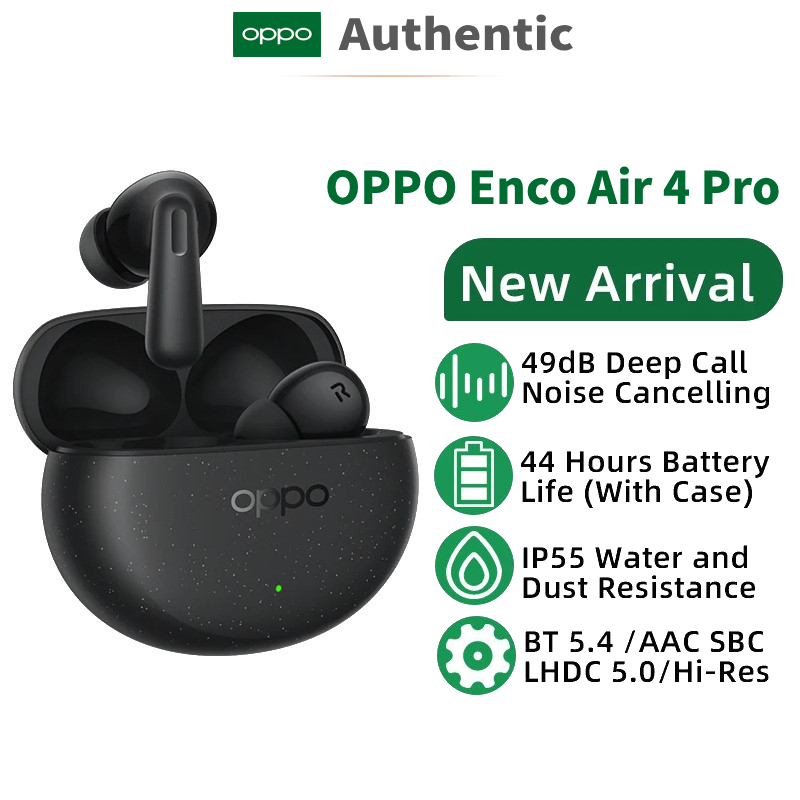 OPPO Enco Air 4 Pro 49dB Active Noise Cancelling TWS Earphone Bluetooth