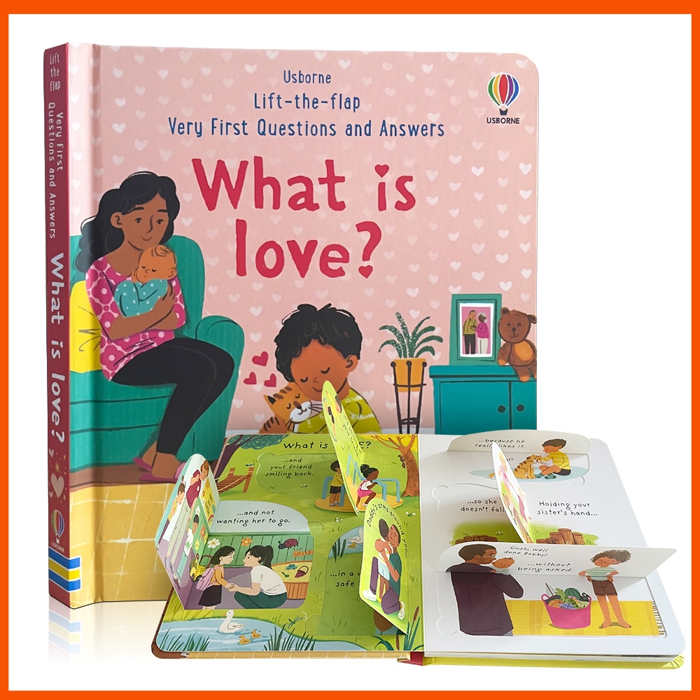 Usborne Very First Questions & Answers What Is Love? Toddler