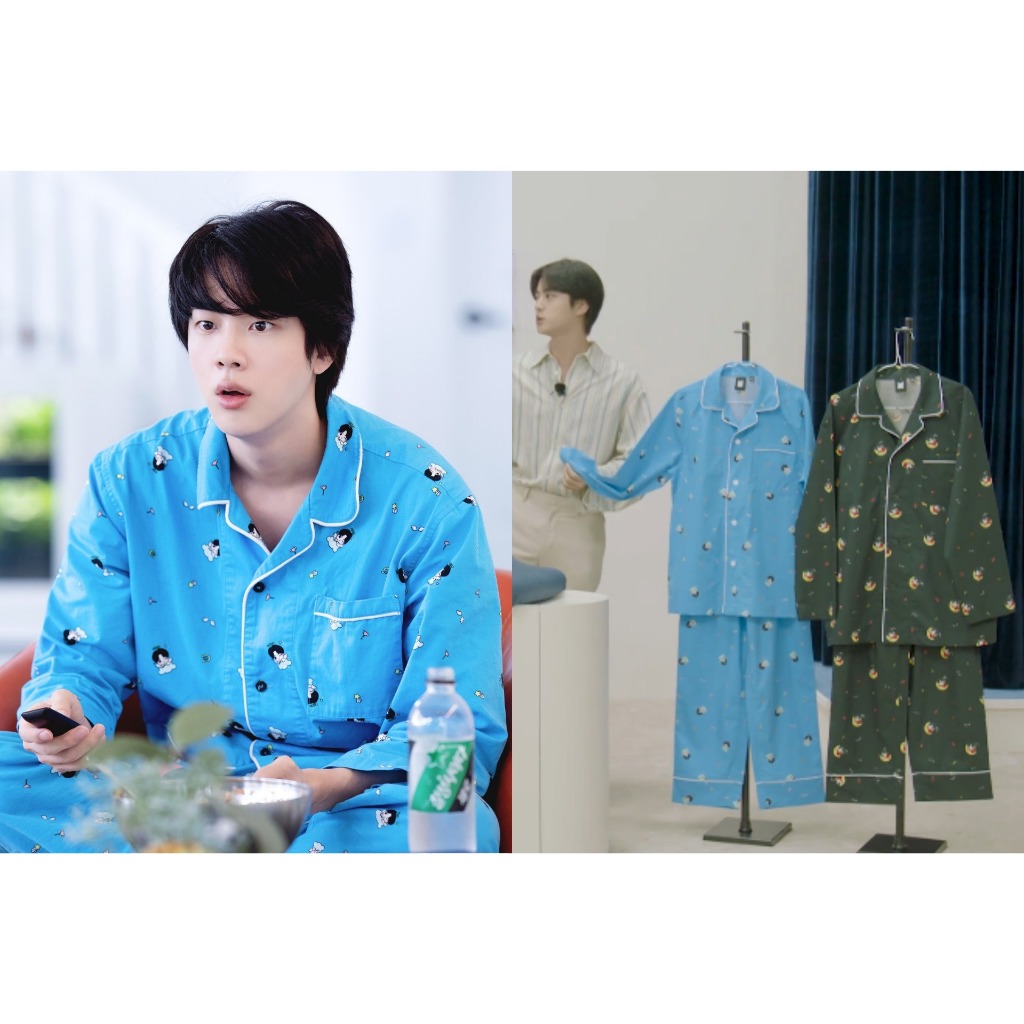 BTS : Jin Good Day Pajama - Ready to ship now | Shopee Singapore