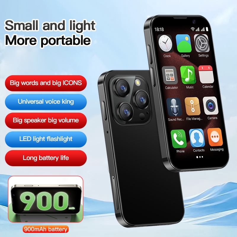 Unlocked Mini Smartphone XS18Pro Android 9 3G Network Premium Kids