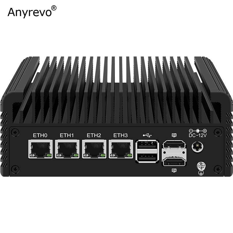 Fanless Router Th Gen Intel Firewall Mini Pc Alder Lake I N Core N N Fanless Soft