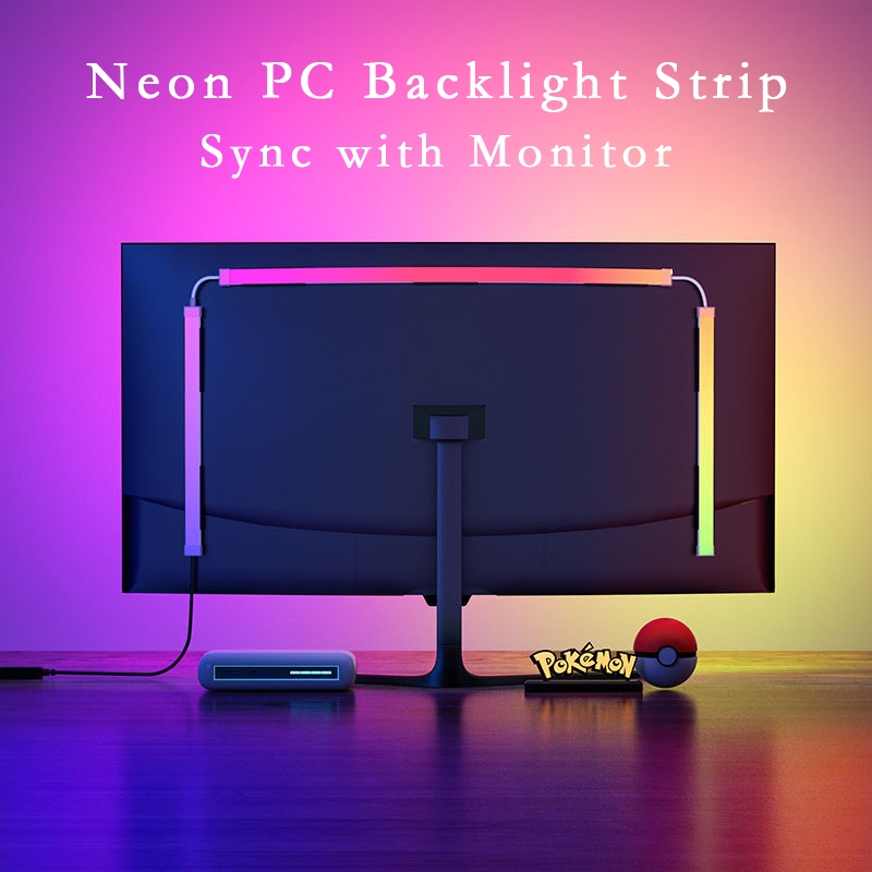 USB 5v Immersion Sync with Computer Monitor LED Light Strip, Dreamcolor ...
