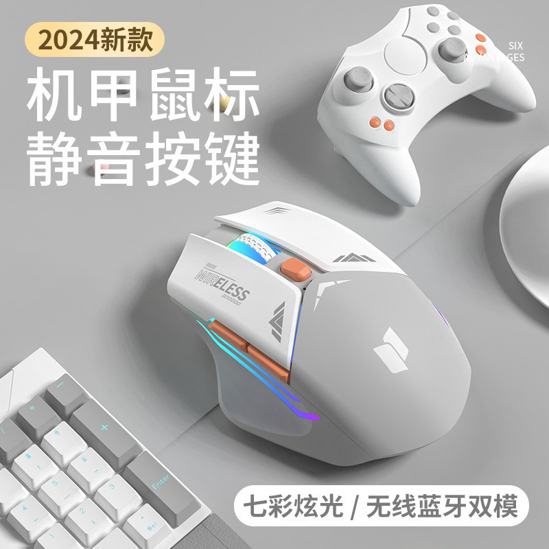 Mouse wireless mute Bluetooth Ergonomic rechargeable Office Girl ...
