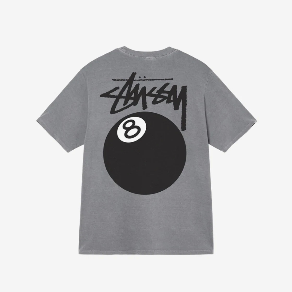 100% authentic Stussy 8 Ball Pigment Dyed T-Shirt | Shopee Singapore