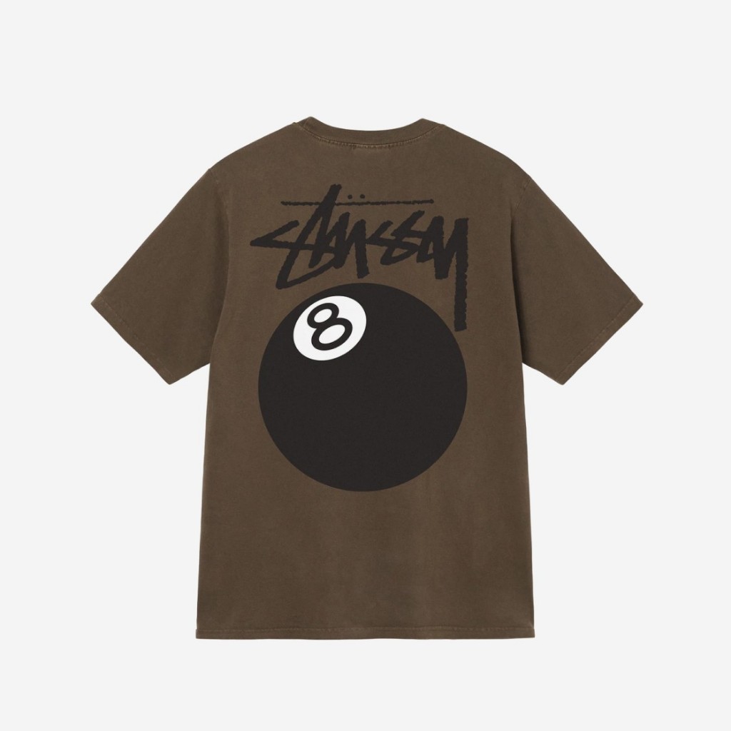 100% authentic Stussy 8 Ball Pigment Dyed T-Shirt | Shopee Singapore