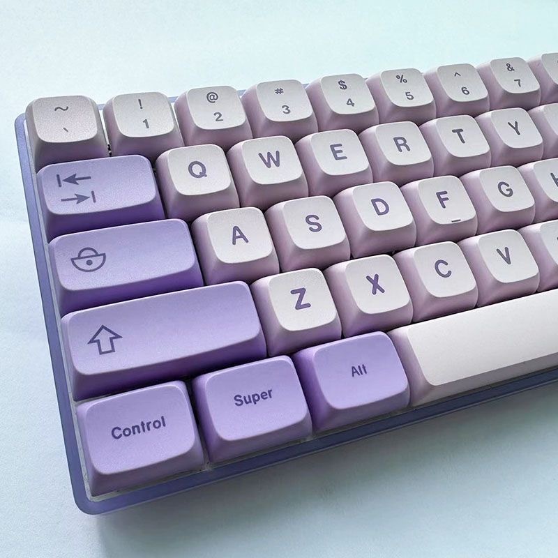 Lavender Keycap MDA Height English Japanese Purple pbt Material Five ...