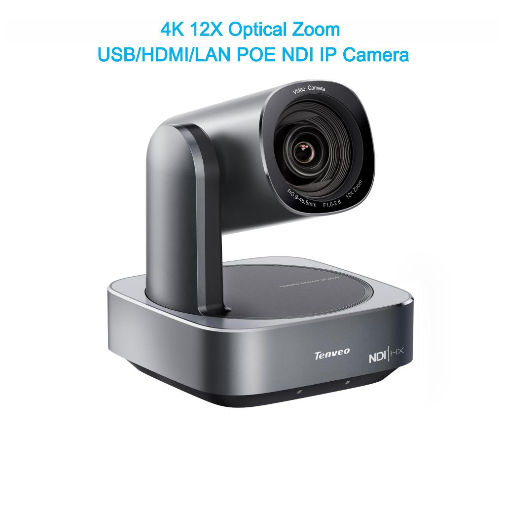 AI auto tracking Ultra HD 4K POE NDI Conference PTZ Camera with