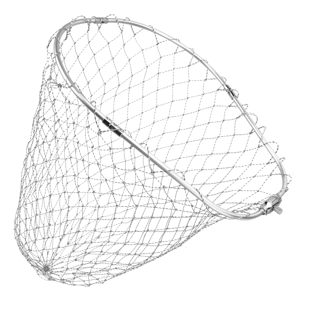 buy fishing net singapore SANLIKE Portable Fishing Net Collapsible Frame Nylon Mesh Aluminium Frame  Fishing Landing Dip Net