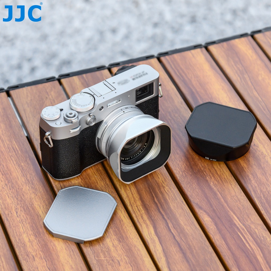Lens Hood Aluminum Metal With 49mm Adapter Ring For Fujifilm Fuji X100v X100f X100s Camera Lens Hood K1z5