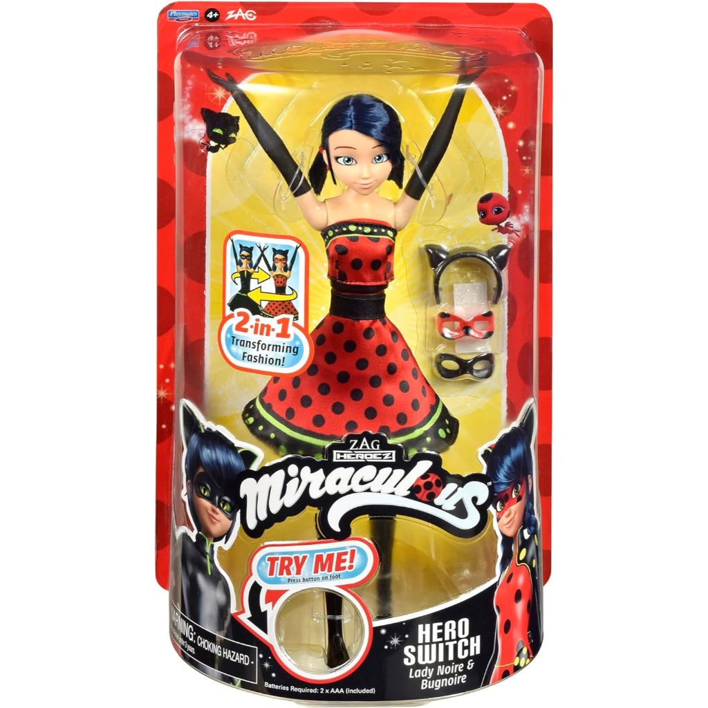 Miraculous Hero Switch Ladybug 10.5 Fashion Doll by Playmates Toys Shopee Singapore