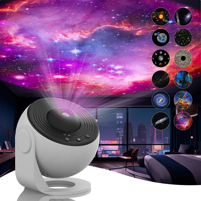 Night Light Galaxy Projector Starry Sky Projector 360° Rotate ...