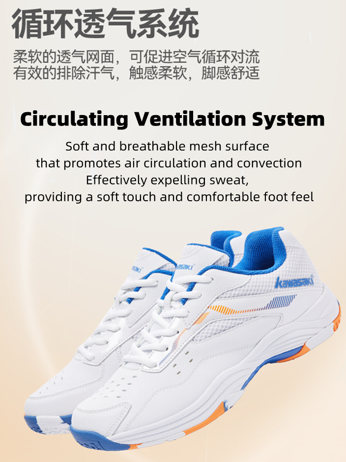 Kawasaki Pickleball Shoes Badminton Shoes K1B51-B3324&K4B50-C32011