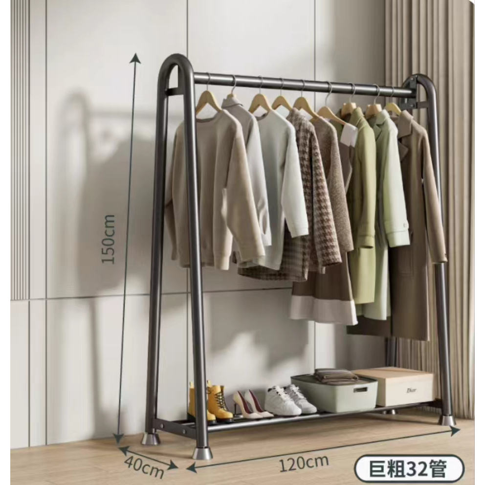 Coat Rack Open Wardrobe Multifunctional Wardrobe Metal Wardrobe ...