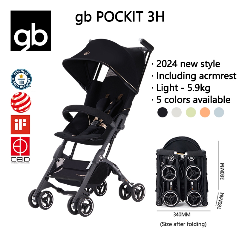 Pockit Travel Stroller Stroller Bag Gb Pockit Air All-Terrain