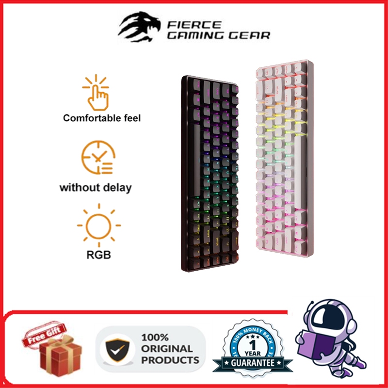 MADCATZ FIRE68 wired single-mode full key hot swappable RGB | Shopee ...