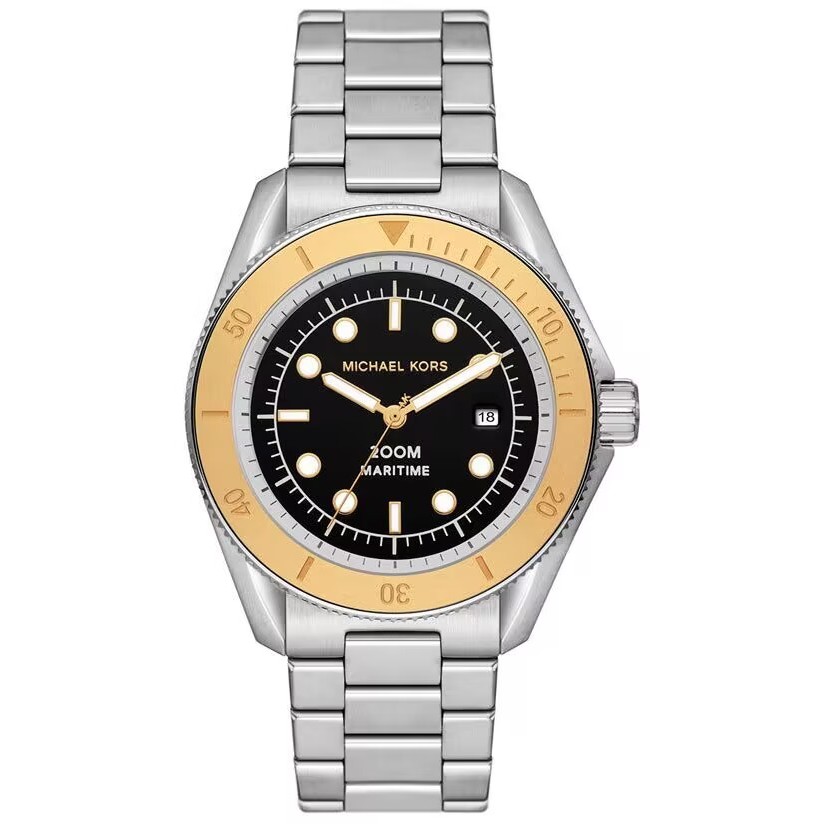 NEW Men s Stainless Steel MK Watch MK9161 Shopee Singapore